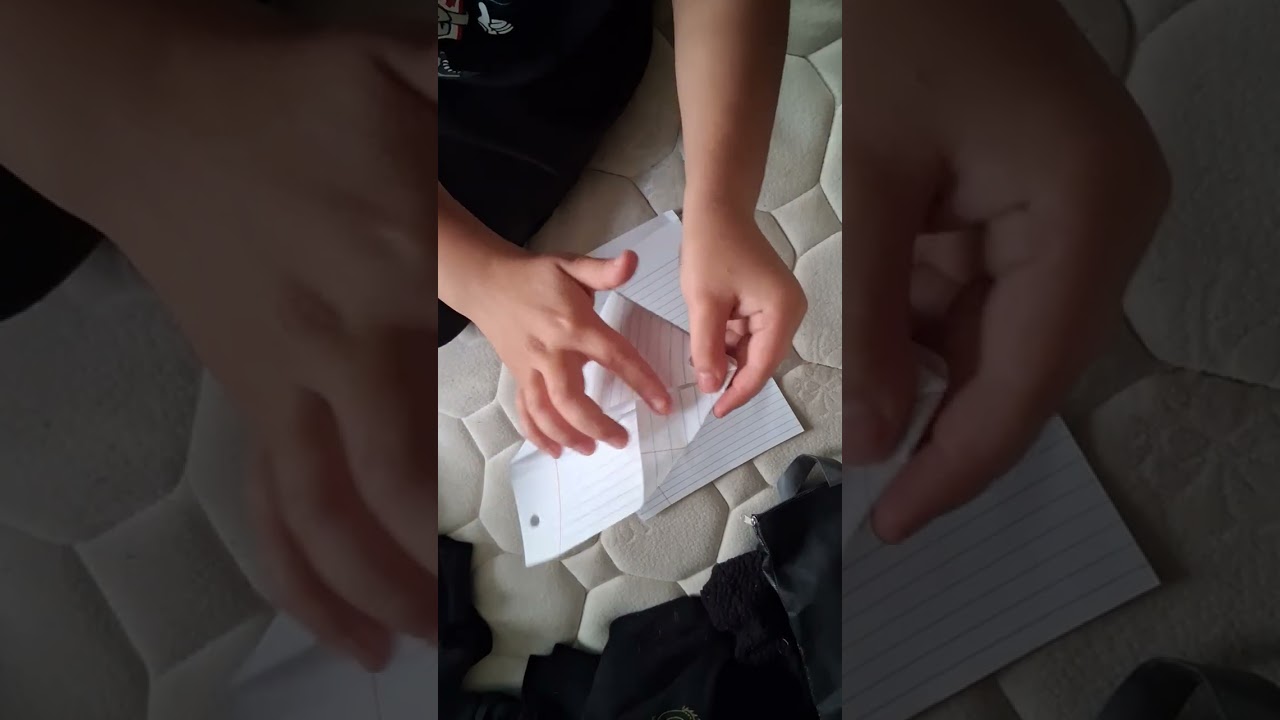 How to make a paper claw oligom