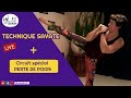 Boxing at home  workout live 1  savate boxe franaise  hiit 