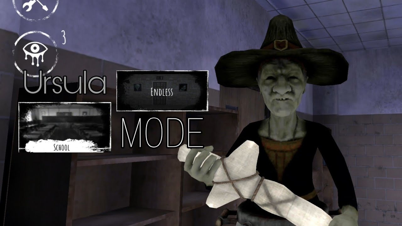 Eyes The Horror Game Ursula School Endless Mode YouTube