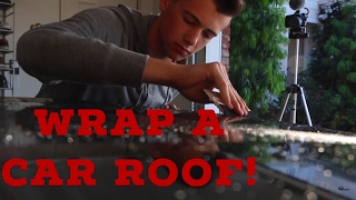 How To Vinyl Wrap An Frsbrz Roof