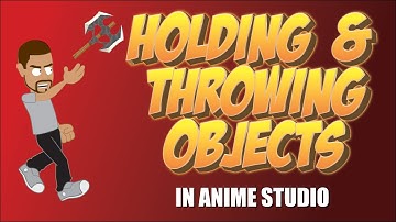How to have your character hold or throw objects in Anime Studio Pro - MOHO 12