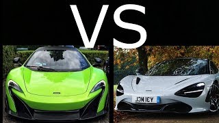 McLaren 720S vs McLaren 675 LT