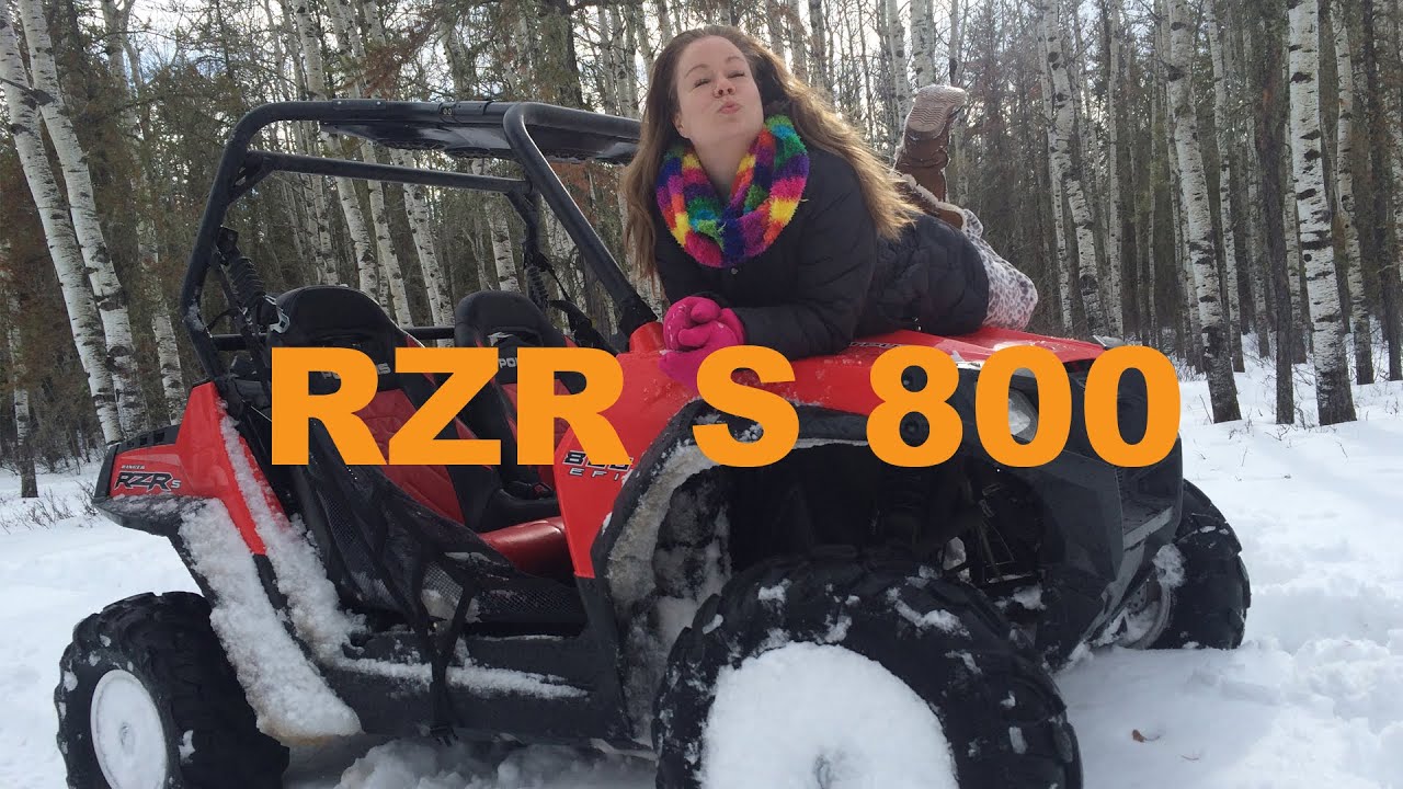Trail Vlog - Snowy Trails with the Polaris RZR S 800
