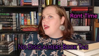 No Disclaimers Book Tag | The Book Refuge