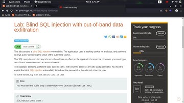 Blind SQL injection with out of band data exfiltration (Video Solution) | 2020 -2021