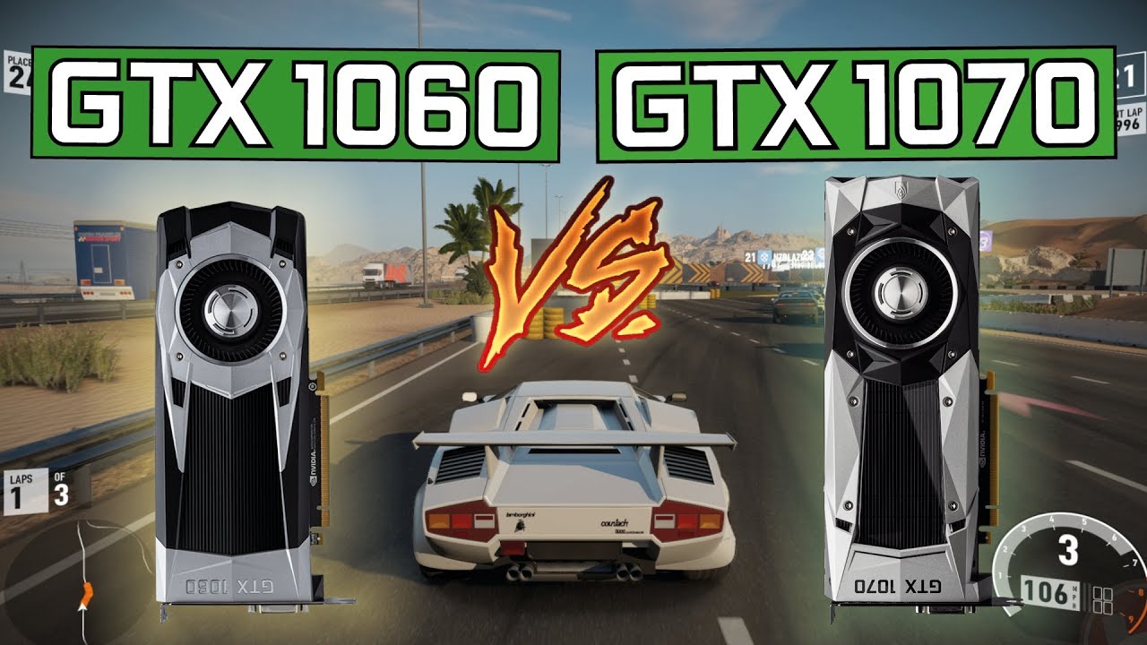 GTX 1060 vs 1070 - Full Comparison [4K, 1440p & 1080p] - YouTube