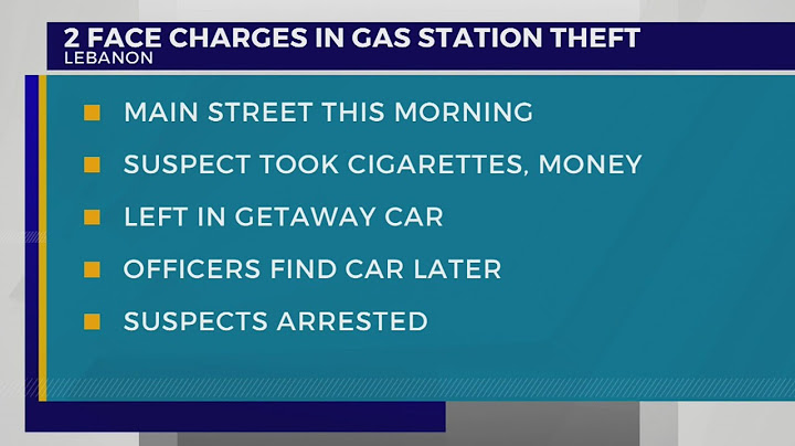 2 arrested in Lebanon gas station burglary