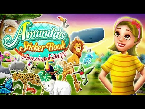 Amanda's Sticker Book: Amazing Wildlife Trailer