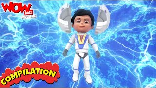 Vir: The Robot Boy In Bahasa | Kompilasi 160 | kartun untuk anak-anak | WowKidz Indonesia screenshot 3