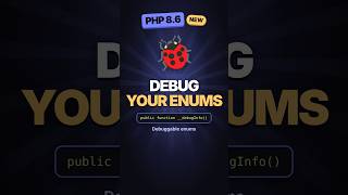 PHP Enums Just Got Debuggable 🐞 PHP 8.6 #shorts