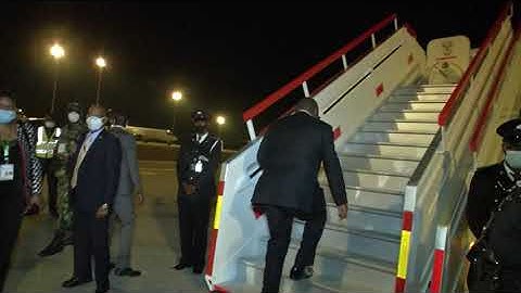 President Ramaphosa departs from Malawi after attending the 41st SADC Summit