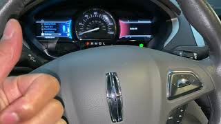Lincoln MKZ - How to shift gears