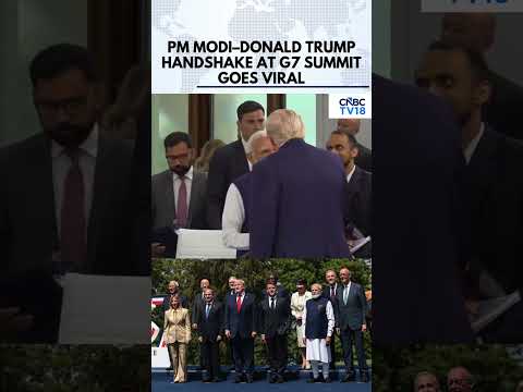 PM Modi & Donald Trump Seen Interacting At G7 Summit In France | India-U.S Diplomatic Ties | N18G