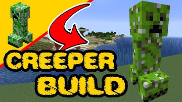 Minecraft Creeper - Creeper Statue Build - Creeper Statue Build PS4, XBox, PC, Pocket Editio, Switch