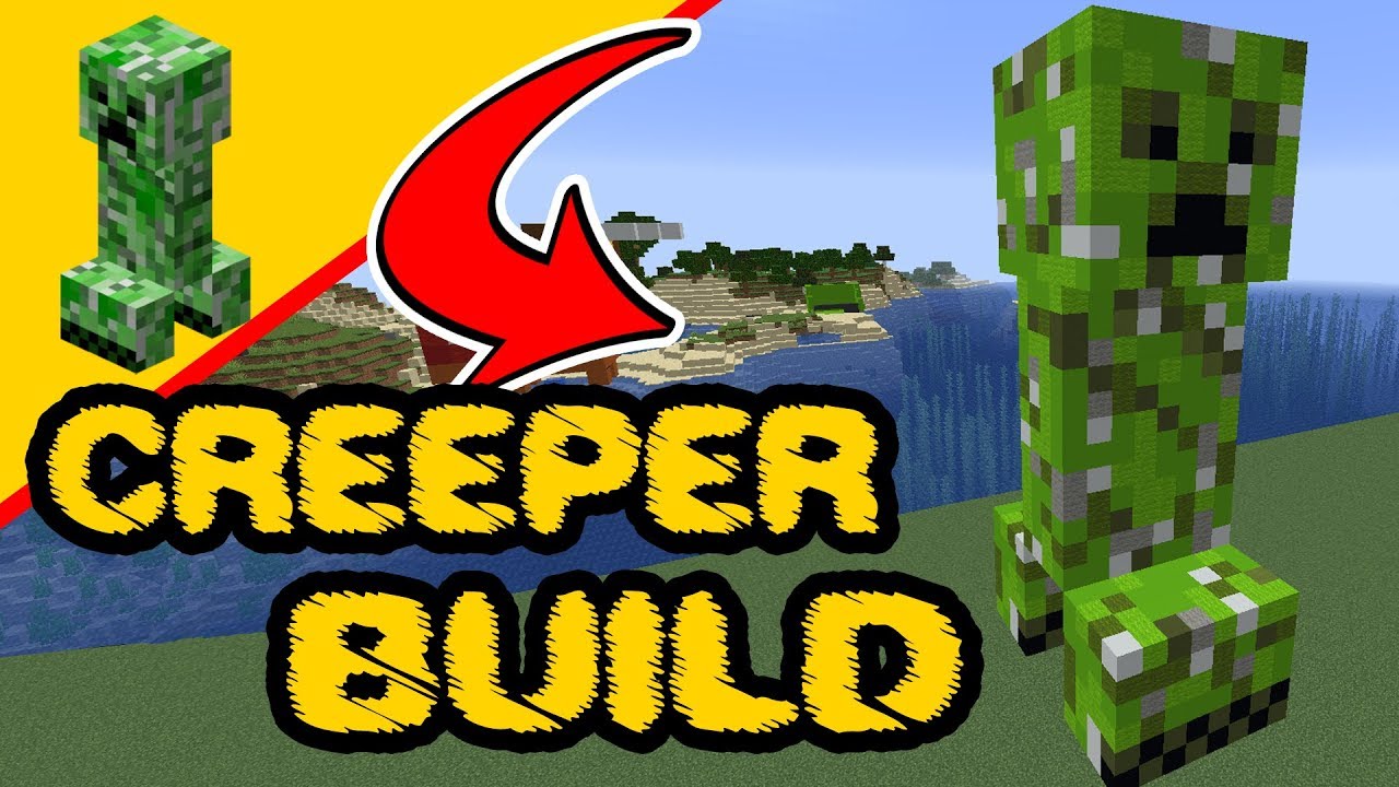 Minecraft Tutorial: How To Make A Creeper (Detailed) 