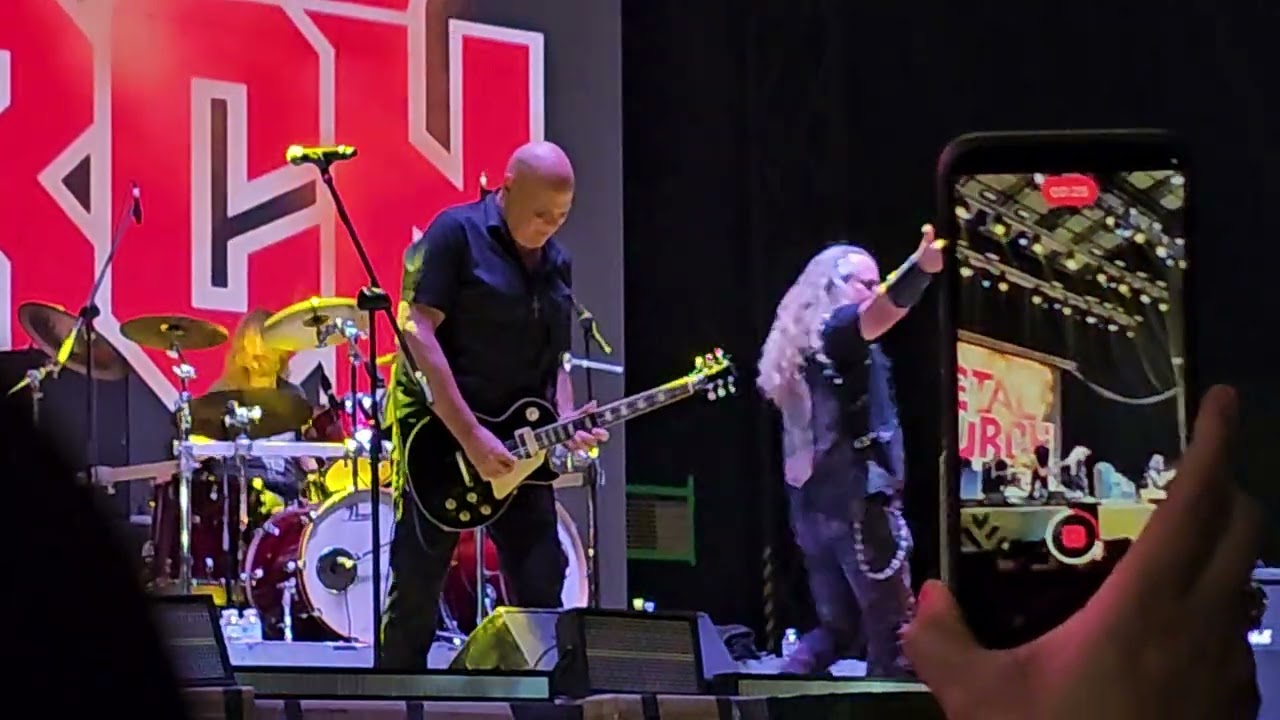 Watch: METAL CHURCH's New Lineup, Featuring Bassist DAVID ELLEFSON And Singer BRIAN ALLEN, Performs Live For First Time - BLABBERMOUTH.NET