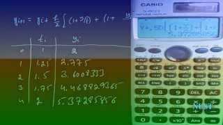 5.3.2-Modified Euler's Method (numerical analysis)