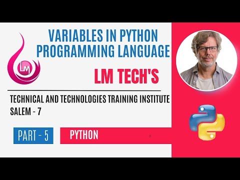 VARIABLES & VALUES IN PYTHON | PYTHON TUTORIAL  IN TAMIL| FULL EXPLANATION IN TAMIL | PART - 5
