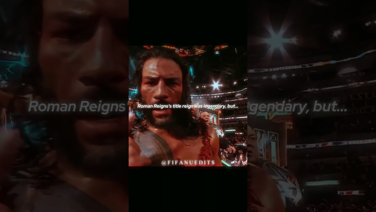 Roman Reigns's title reign was LEGENDARY, but... 🥹 Edit