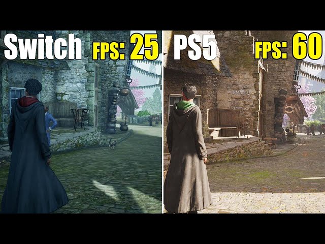 Comparison of Hogwarts Legacy on Nintendo Switch and PS5: differences,  graphics and FPS - Meristation