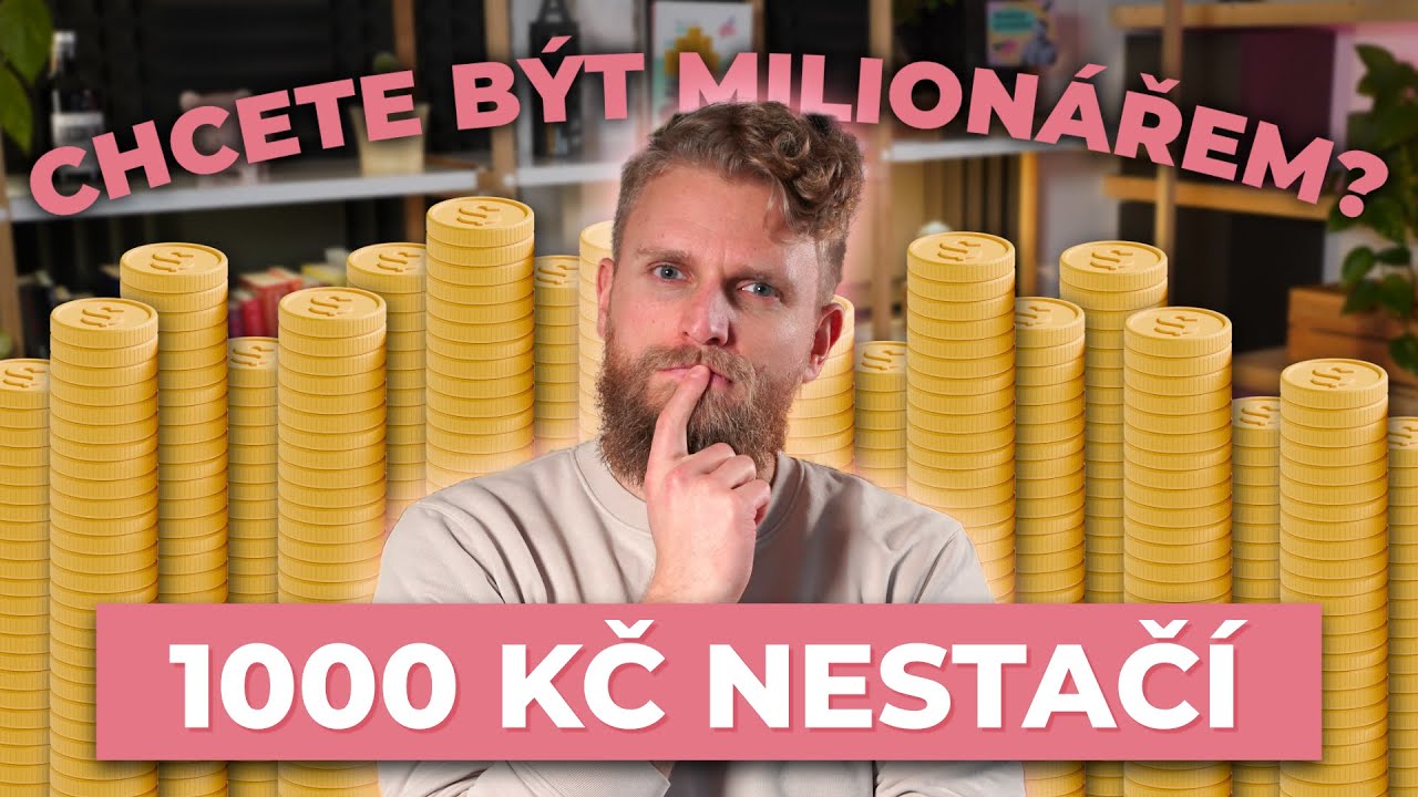 Chcete být milionářem? 1000 Kč měsíčně nestačí.