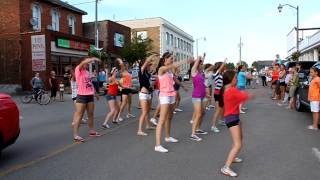 Dance Expressions Flash Mob at Port Colborne's Art Crawl 2012