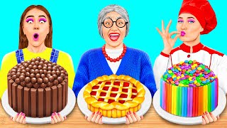 Me vs. Grandma Cooking Challenge | KaZaZa Challenge Kitchen Wars