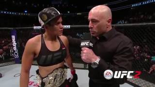Ufc 207 Amanda Nunes Octagon Interview