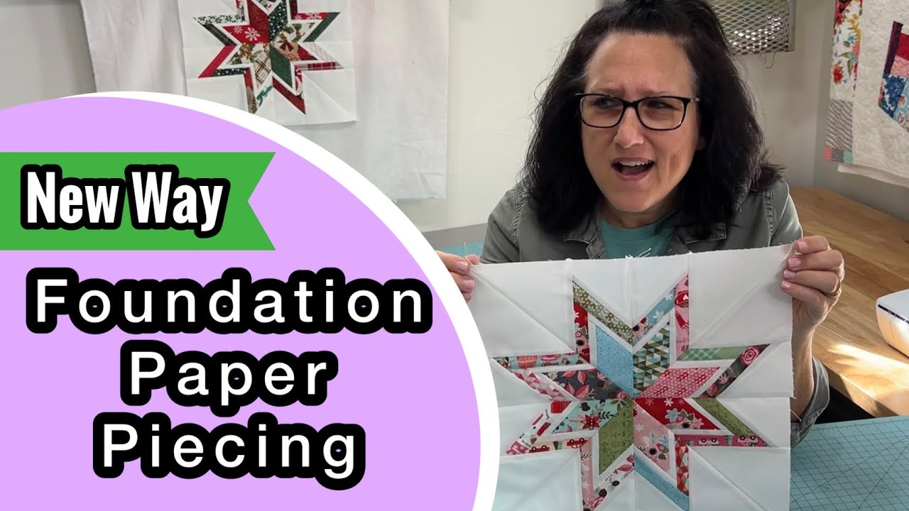 Beginner-Friendly Foundation Paper Piecing - WeAllSew