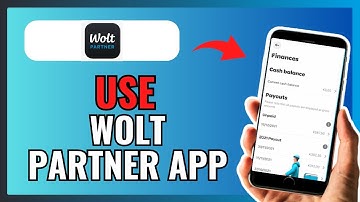 How To Use WOLT PARTNER App 2024!