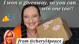 I WON A GIVEAWAY! SO YOU CAN WIN ONE, TOO! 🎁 *OPEN INTERNATIONALLY* COME SEE! 😍