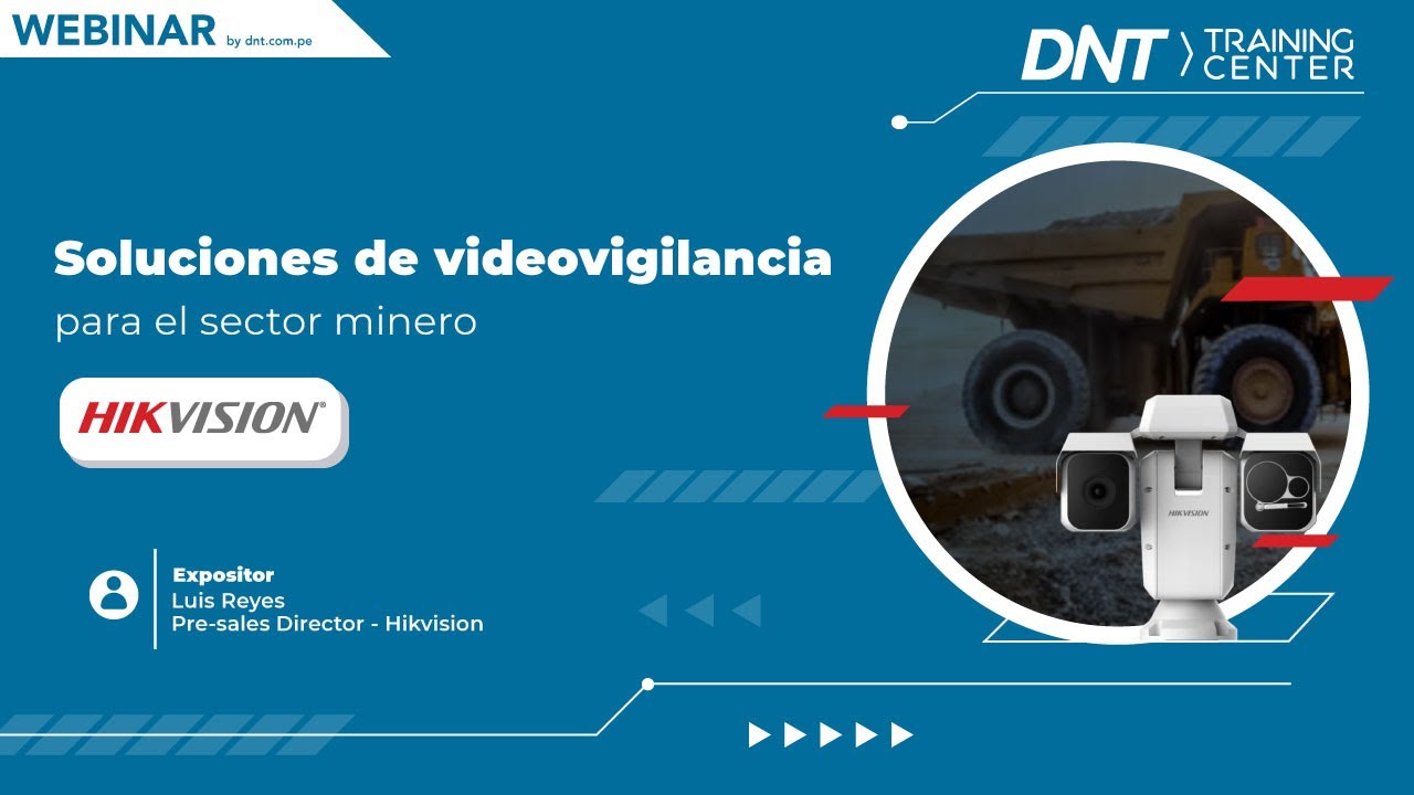 DNT - Webinar Hikvision soluciones de videovigilancia para el sector ...