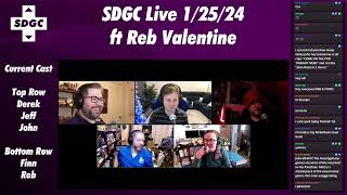 SDGC Live 1/25/24 ft Reb Valentine