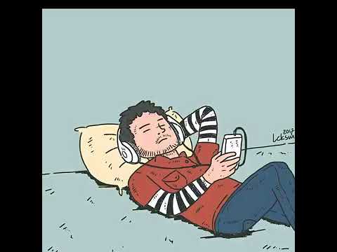 Gambar Orang Tidur Kartun Buat Story Wa  status  whatsapp 