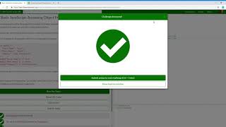 Basic JavaScript  Accessing Object Properties with Bracket Notation 83/111  Learn freeCodeCamp