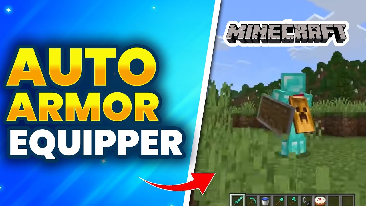 Max Amor Java How to Make an Automatic Armor Equipper! (Bedrock & Java) - YouTube