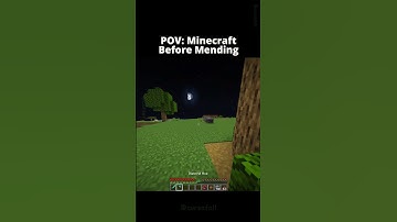 POV: Minecraft Before Mending 💀