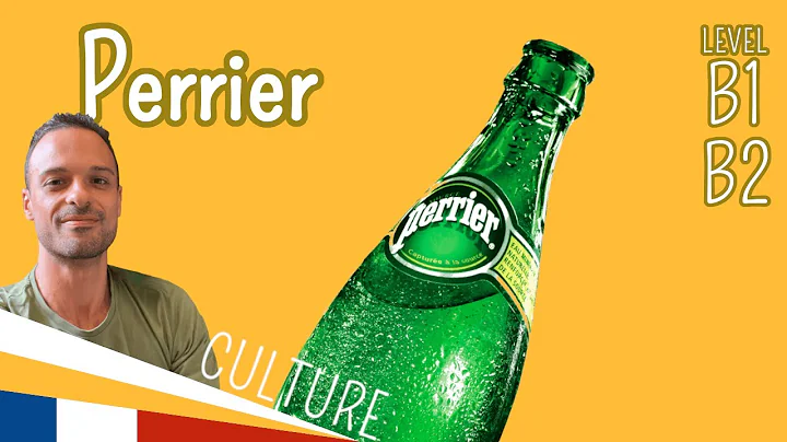 The sparkling French water Perrier