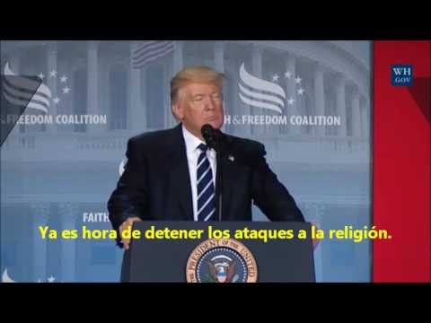 El compromiso de Trump con la fe y la religión