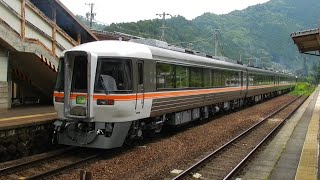 2022/06/05    JR　高山線　　白川口駅　　特急ひだ号　キハ85　など