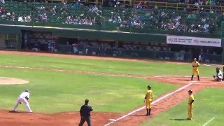 20160327 中信兄弟 周思齊2016第1支全壘打,右外野三分砲
