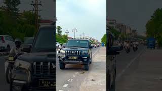 👿 Black Scorpio Kafila 😈 #trending #scorpio #attitude #carlovers #thar #kafila #new #viral