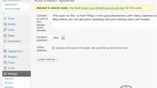 Crowd Mountain Bootcamp Module 02 Step 13: RSS Footer