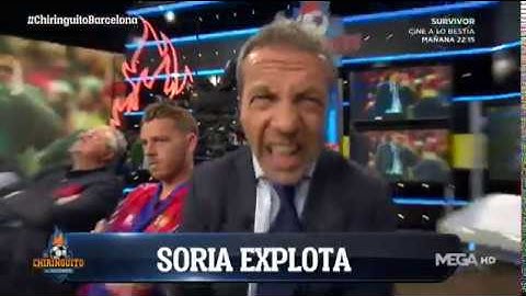 EL MAYOR ENFADO DE LA HISTORIA DE CRISTÓBAL SORIA