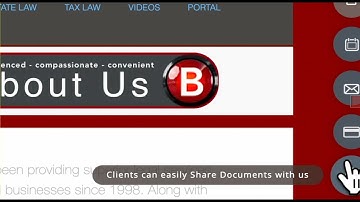 Uploading files to our client portal - Burdette  Law