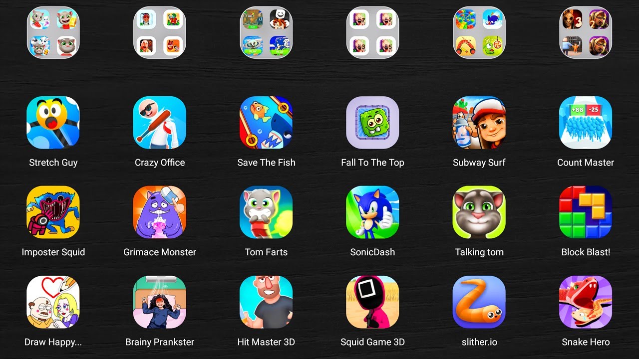 Roblox,pocoyo's prison,Big Hunter,Scary Teacher 3D,World Robot Boxing,Jetpack Joyride,Head Ball 2...