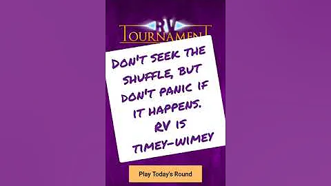 Shuffle Trap - Let's Play Remote Viewing Tournament - RPDRDJD - September 27, 2020 - Grin Spickett