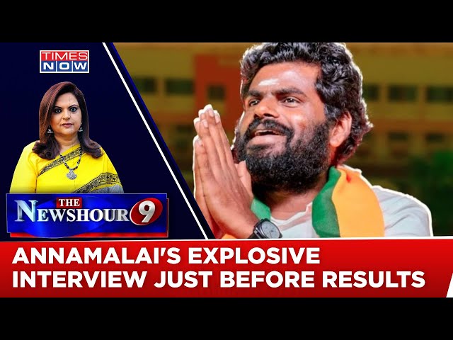 Annamalai's Explosive Take On BJP's Chances In South, Best Interview Just Before Results | NewsHour class=