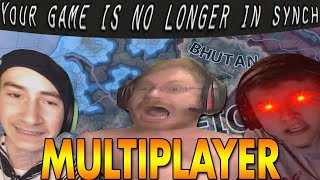 WHAT HAPPENS WHEN TOMMY JOINS A COMPETITIVE MULTIPLAYER GAME!? - HOI4 Multiplayer