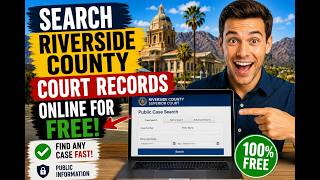 How to search Riverside County court records online for free